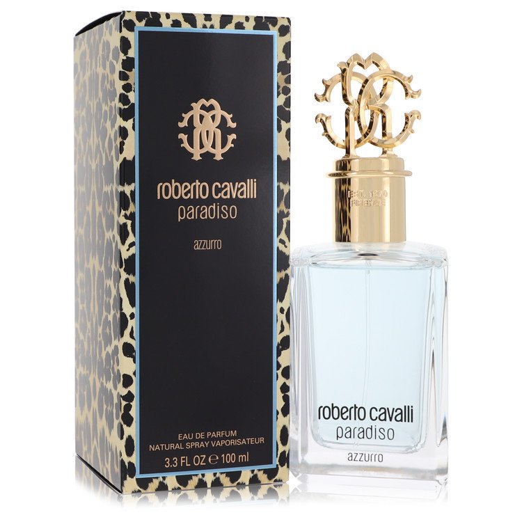 Roberto Cavalli Paradiso Azzurro by Roberto Cavalli Eau De Parfum Spray 3.3 oz Roberto Cavalli Paradiso Azzurro by Roberto Cavalli Eau De Parfum Spray 3.3 oz